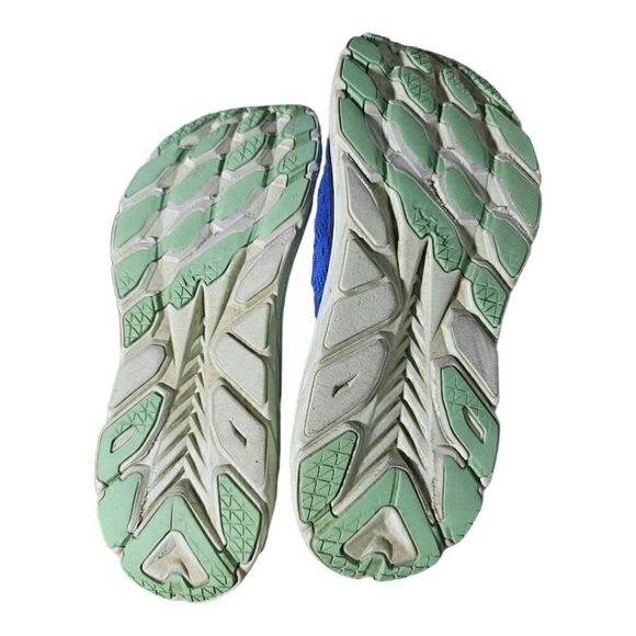 HOKA ONE ONE Blue Clifton 8 Road Running Shoes Sneakers - Size 12D - Picture 5 of 8